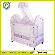 Aluminium portable foldable crib for baby